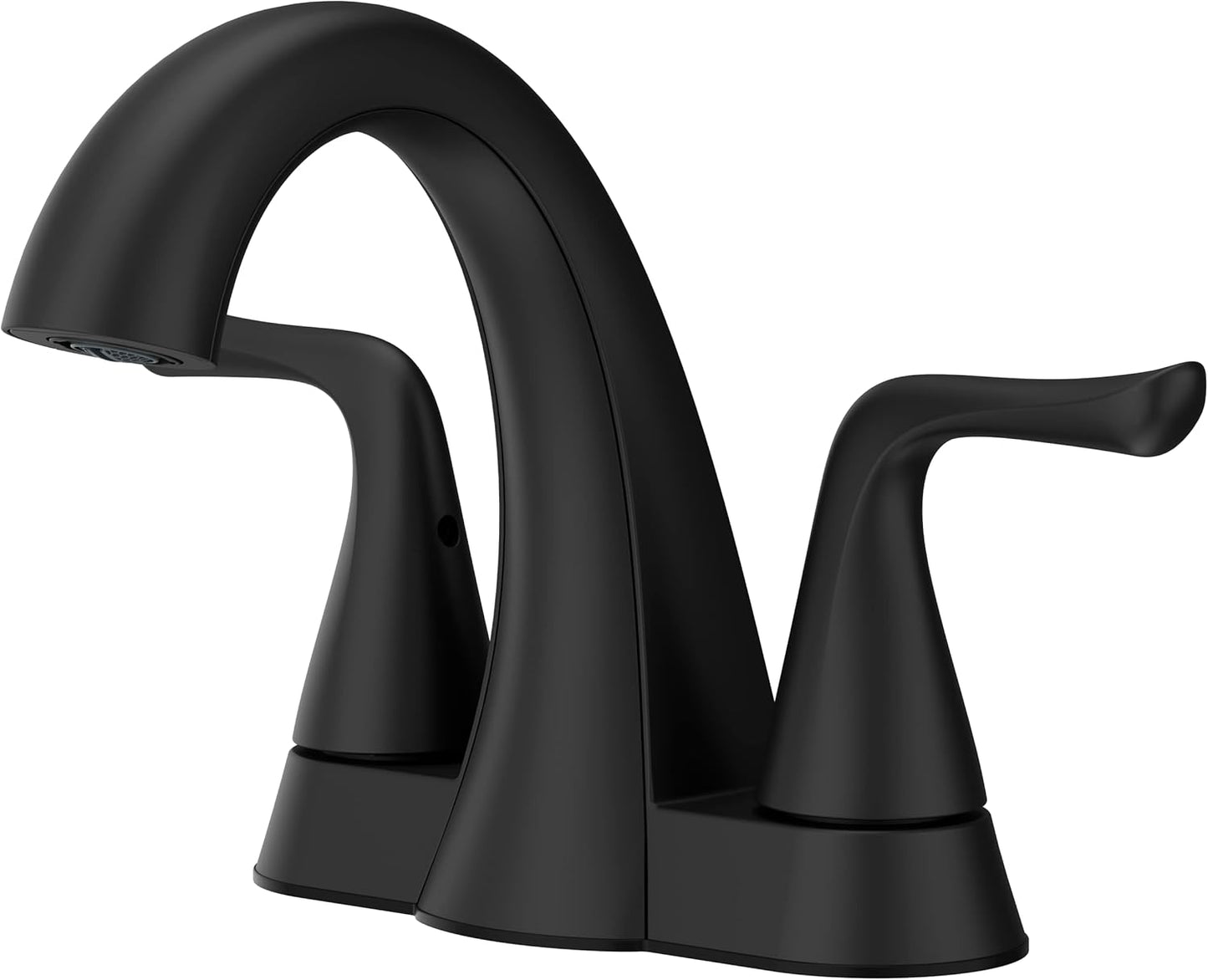 Pfister Willa Bathroom Sink Faucet, 4-Inch Centerset, 2-Handle, 3-Hole, NSF Certified, Polished Chrome Finish, LF048MALCC