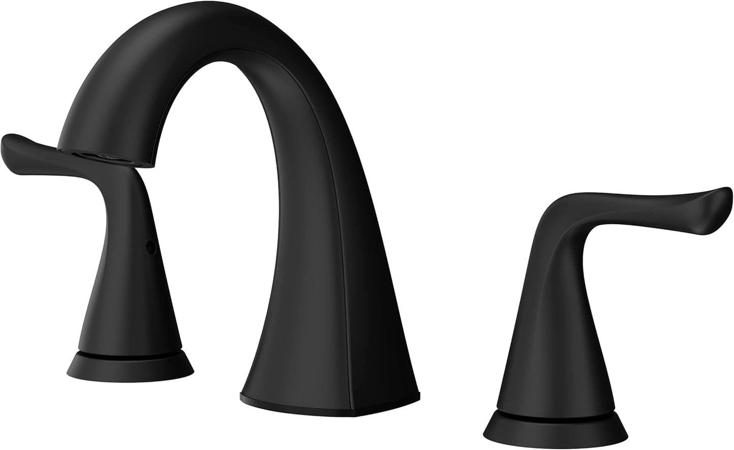 Pfister Willa Bathroom Sink Faucet, 4-Inch Centerset, 2-Handle, 3-Hole, NSF Certified, Polished Chrome Finish, LF048MALCC